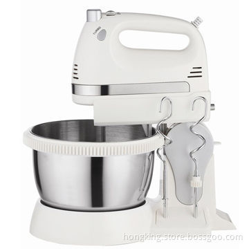 Hand Mixer with Stainless Steel Bowl, Egg Beater, Food Processor, Blender and WhiskNew